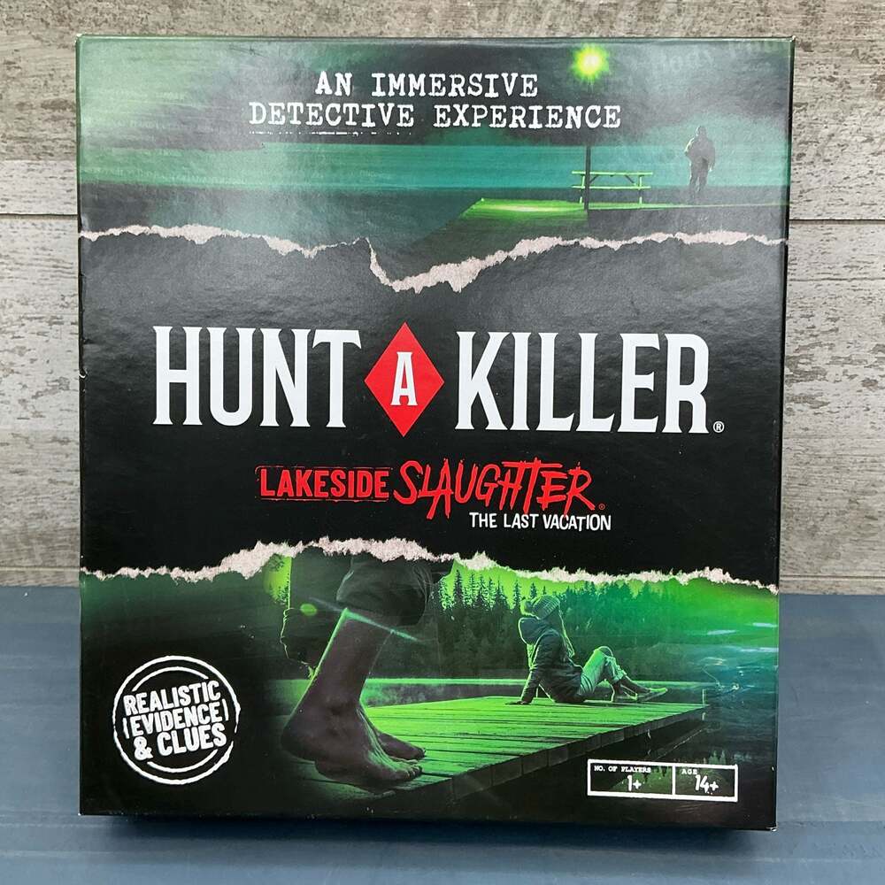 Hunt a Killer game Lakeside Slaughter The Last Vacation